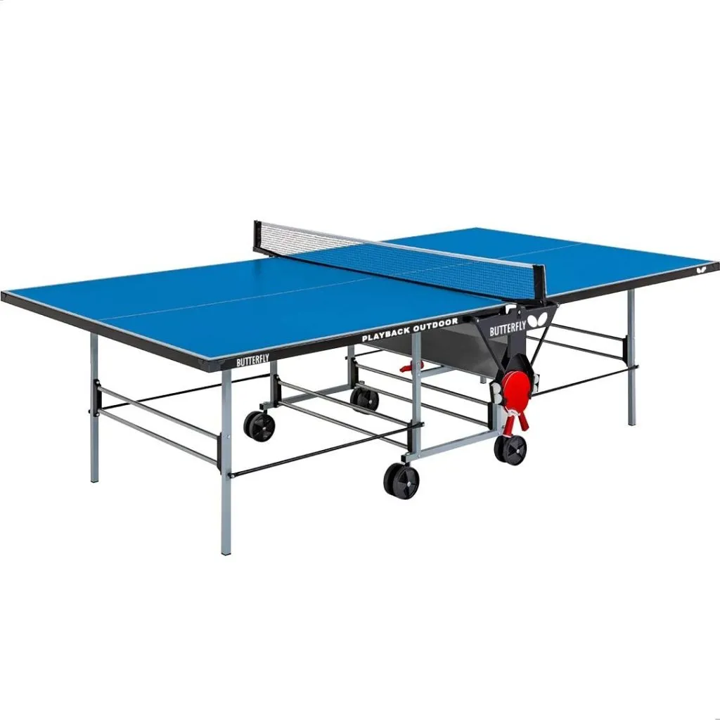 butterfly ping pong table playback rollaway