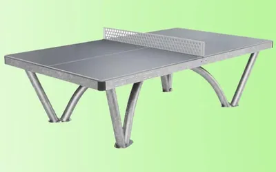 Concrete Ping Pong Table