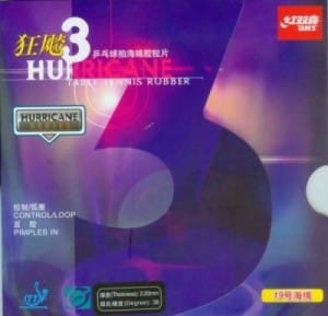 DHS Hurricane 3 Rubbers Review