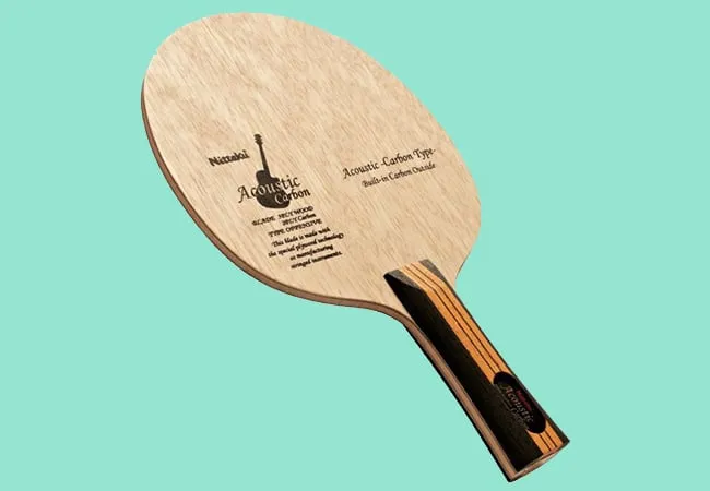 Nittaku Acoustic Carbon Table Tennis Blade Review