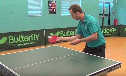 Table Tennis Forehand Topspin Backspin Loop and Drive