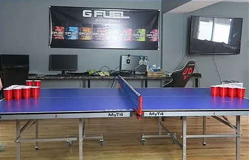 Having Fun With Beer Pong