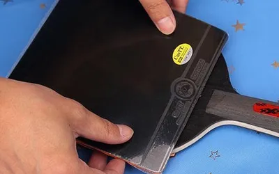 How To Glue The Rubber On A Table Tennis Blade