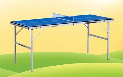 Harvil 60-Inch Folding Portable Table Tennis Table