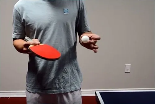 Hitting the Ping Pong Ball in Different Ways
