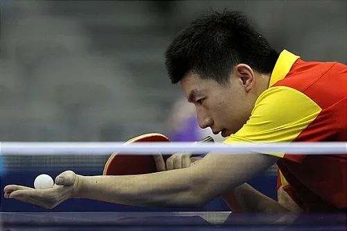 ma long serve
