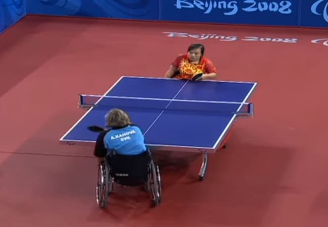 Paralympic For Table Tennis Athletes