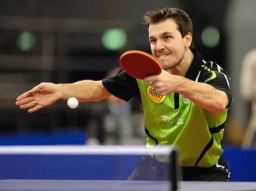 ping pong backhand loop