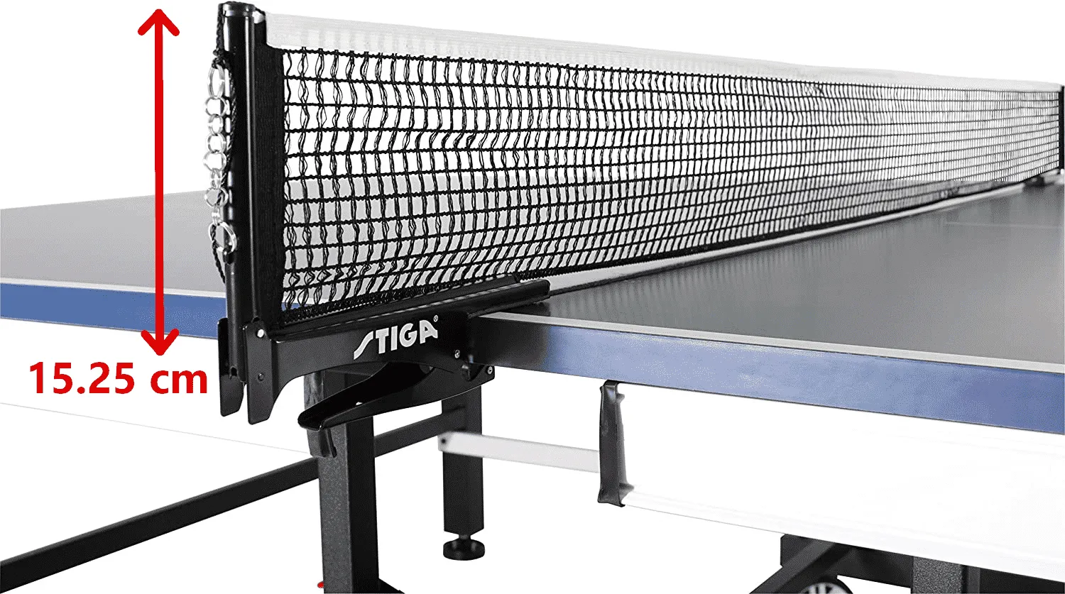 ping pong table dimensions net