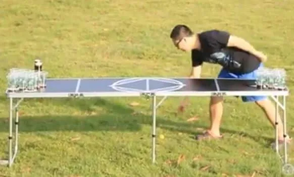 portable beer pong table