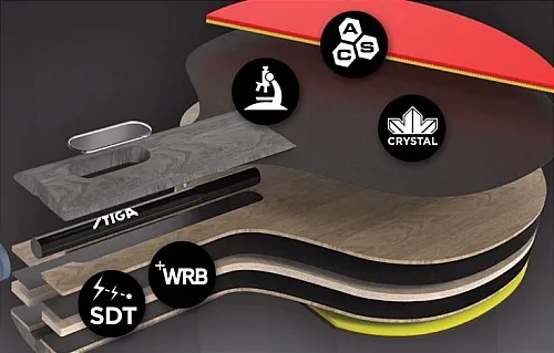 stiga evolution 6-ply