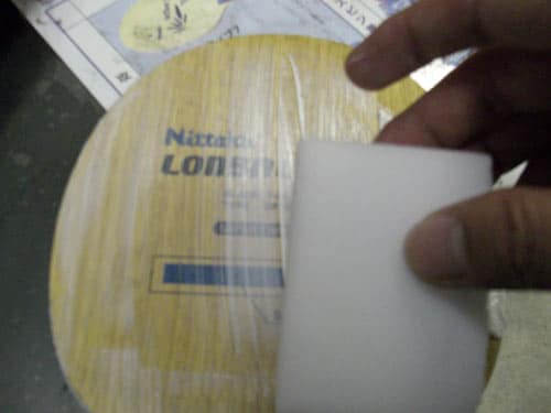 How To Spread Glue on a Table Tennis Racket