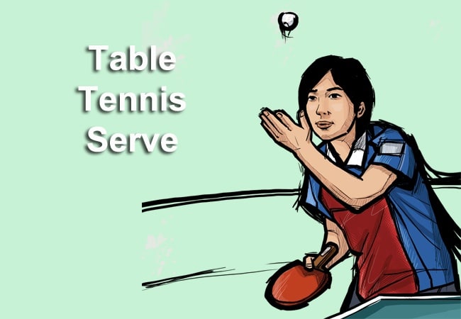 Learn Up Some Easy Table Tennis Serves