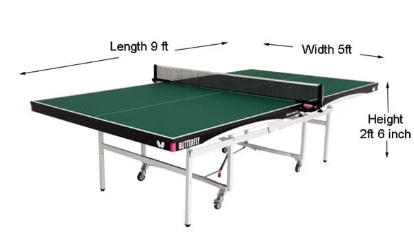 A Comprehensive Guide to Ping Pong Table Dimensions