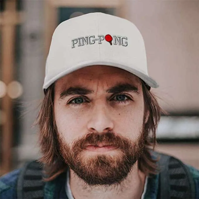 table tennis clothing hat